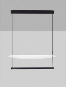 Lustra LED design modern DIONA 80cm, 3000K