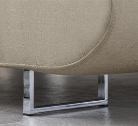 Colțar bej extensibil/cu spațiu de depozitare (cu colț pe partea dreaptă/în formă de ”L”) Anton – ELTAP