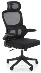Scaun de birou Carlisle, negru