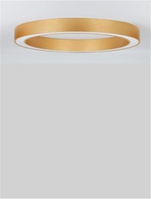 Lustra LED aplicata design modern OPAL 60W aurie