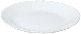 Set farfurii 18 piese, opal, alb Kinghoff KH1875