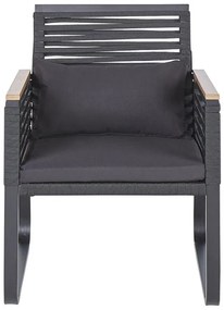 Set mobilier de grădină Carisa (negru). 1035691