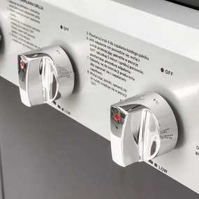 Grătar pe gaz Brenner G3N cu trei arzătoare, 3 kW