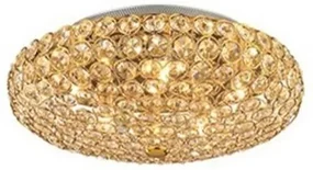 Plafonier cristal Venezian diam.38cm KING PL5 ORO 073187