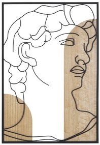 Mauro Ferretti Panel De Perete David -B- cm 55X2X80 | Aosom Romania