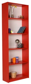 Biblioteca Adore Modern, 5 rafturi, 64x182x26 cm