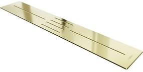 Mexen Toro mascare pentru cadă de duș 130-160 cm, aurie - 43920050