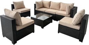Set mobilier de grădină din ratan Avenberg ESPERANZA