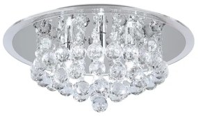 Plafonieră de cristal Orion DLU 2378/4/38 GLORIA 4xG9/40W/230V d. 38 cm crom