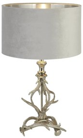 Veioza/Lampa de masa design lux elegant Belle argintiu/gri