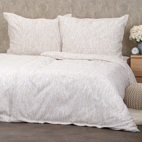 Lenjerie de pat bumbac creponat 4Home Natural, 140 x 220 cm, 70 x 90 cm