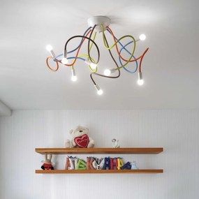 Plafoniera multicolora Multiflex Ideal-Lux PL8 -159010