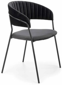 Scaun de sufragerie Kepi (Negru). 1048947