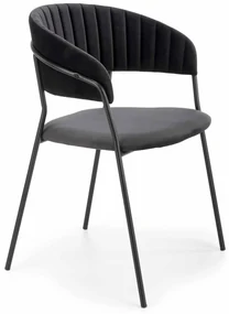 Scaun de sufragerie Kepi (Negru). Promo -6%. 1048947