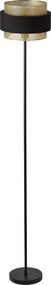 Osram - Lampă de podea DECOR HORNET 1xE27/10W/230V negru/auriu