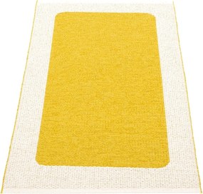 Covor pentru exterior și interior galben muștar/crem 70x120 cm Ilda Mustard – Pappelina