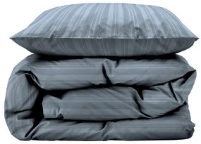 Lenjerie de pat albastru-deschis din damasc pentru pat de o persoană, extinsă 140x220 cm Noble – Södahl