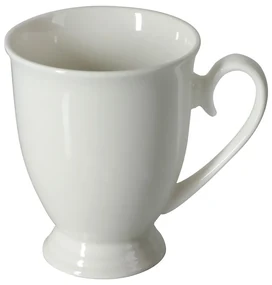 Cana cafea/ceai, portelan, 300 ml, alb, Diana