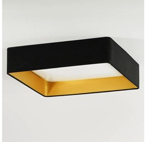 Brilagi - Plafonieră LED VELVET SQUARE LED/24W/230V neagră