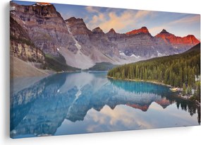 Tablou - Peisaj montan din Canada (90x60 cm)