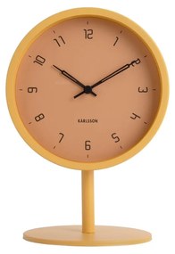 Karlsson 5951YE ceas de masă design 23 cm , galben