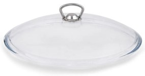 Cratiță din aluminiu cu capac Güral Porselen Classic, ø 30 cm, roz