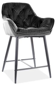 Expedo Scaun de bar BERRY H-2 Velvet, 56x88x40, bluvel 28