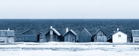 Fototapet, Boathouse Blues, Rebel Walls
