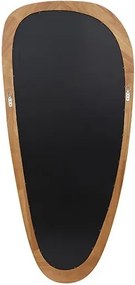 Oglinda de perete cu rama din lemn ORGANIC 120cm nuc