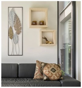 Decorațiune de perete Mauro Ferretti Foglie II, înălțime 99,5 cm