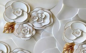 Fototapet - Floare din porcelan (254x184 cm)