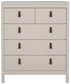 Comodă grej 82x99x38 cm Madrid – Tvilum