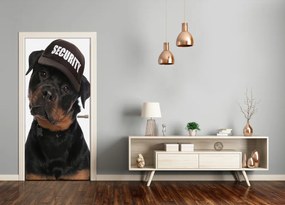 Autocolante pentru usi Rottweiler