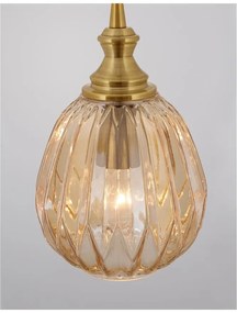 Pendul design modern ZARLEY champagne NVL-9066102