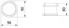 Priza incastrabila model CHARGER PLUS, 1 iesire Schuko, porturi interschimbabile USB-A, RJ45, HDMI, finisaj negru