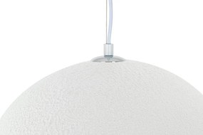 Lustra suspendata design decorativ Cloud alb 40cm