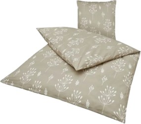 Lenjerie de pat din bumbac Renforce FARAH bejă Dimensiune lenjerie de pat: 80 x 80 cm | 135 x 200 cm