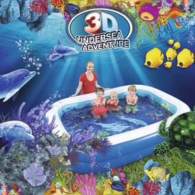 Bestway piscină gonflabilă undersea adventure, 54177