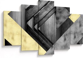 Tablou - Textura forme (150x105 cm)