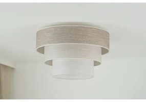 Plafonieră Brilagi ALASKA LUNETA 1xE27/15W/230V d. 45 cm gri/crem