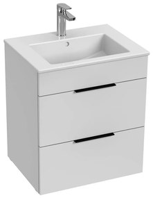 JIKA H4536121763001 - Dulap pentru baie cu lavoar CUBE 60,7 x 55 cm, alb