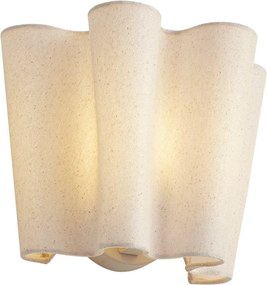 Lampă de perete Japandi Bej cu in 20 cm - Oyster