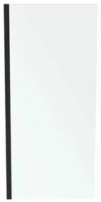 Perete lateral 90 cm negru mat Ideal Standard Connect 2