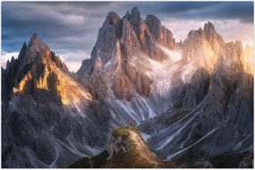 Tablou - Panoramă de munte (90x60 cm)