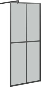 vidaXL Paravan duș walk-in, 90x195 cm, sticlă securizată închisă