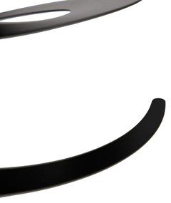 Abajur din oțel negru 20 cm - Spiral