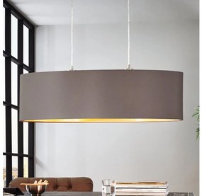 Lustră pe cablu Eglo 55271 MASERLO 2xE27/60W/230V maro