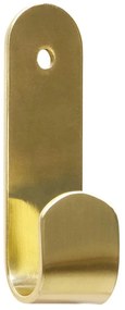Cârlig auriu de montat pe perete din metal Piccolo – Hübsch
