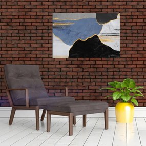 Tablou - Forme texturate (90x60 cm)