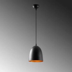 Pendul pe cablu TATTOO 1xE27/40W/230V, Ø 20 cm, negru